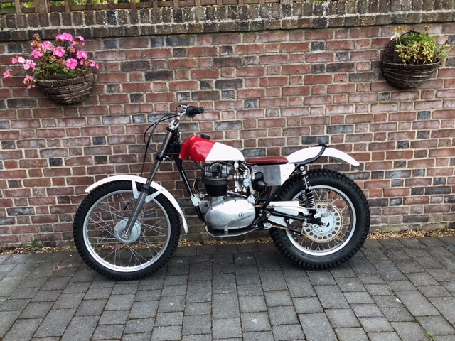 bsa bantam trials modifications