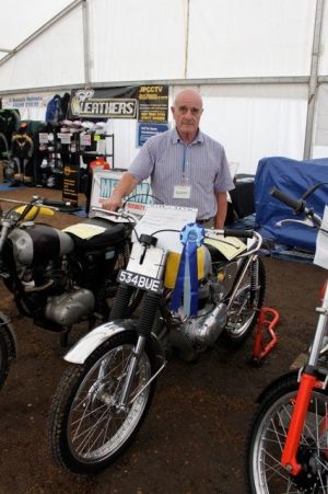 Pat Slinn and his superb BSA